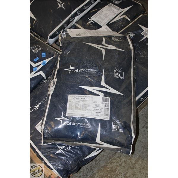 NEW 25KG BAG OF BOHLER WELDING SUPPLY DRY SYSTEM