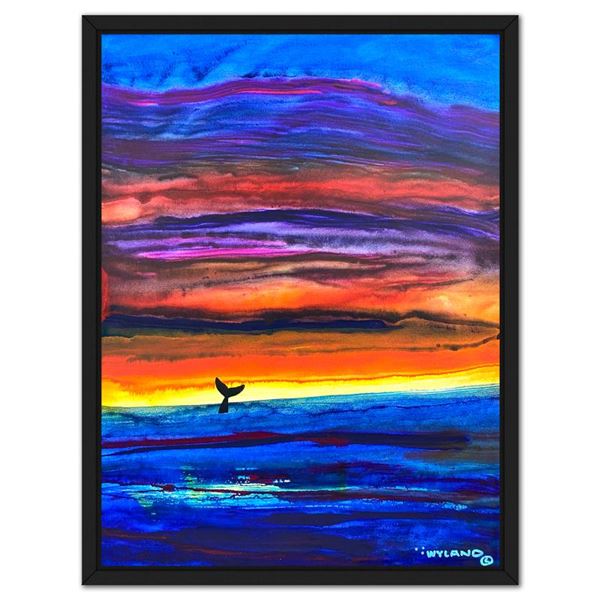 Whale Tail by Wyland Original