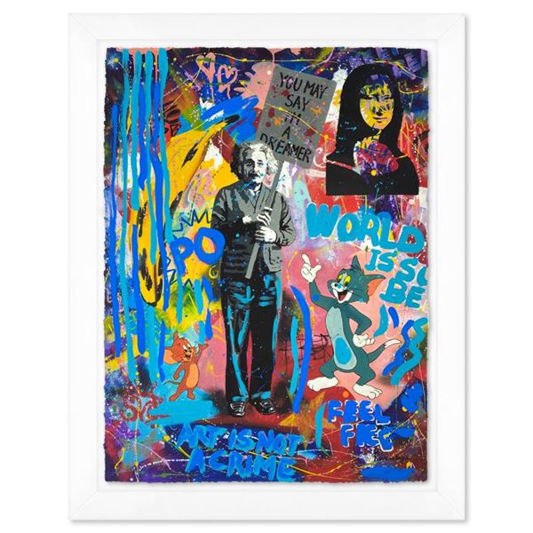 Einstein's Placard by Rovenskaya Original