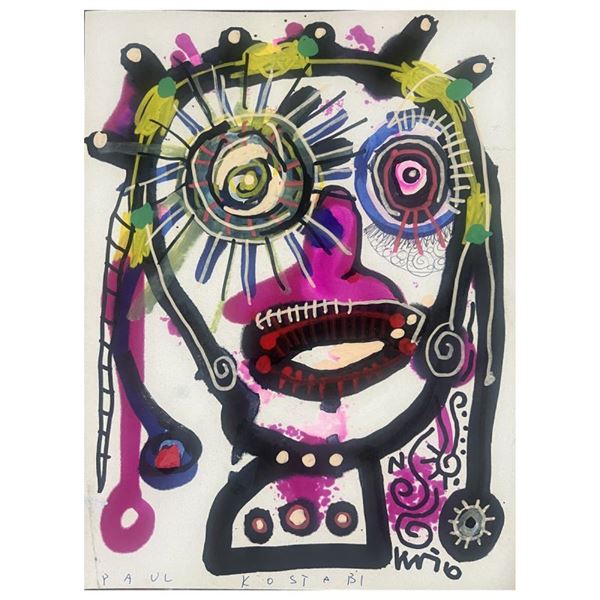 The Author and the Result by Kostabi Original