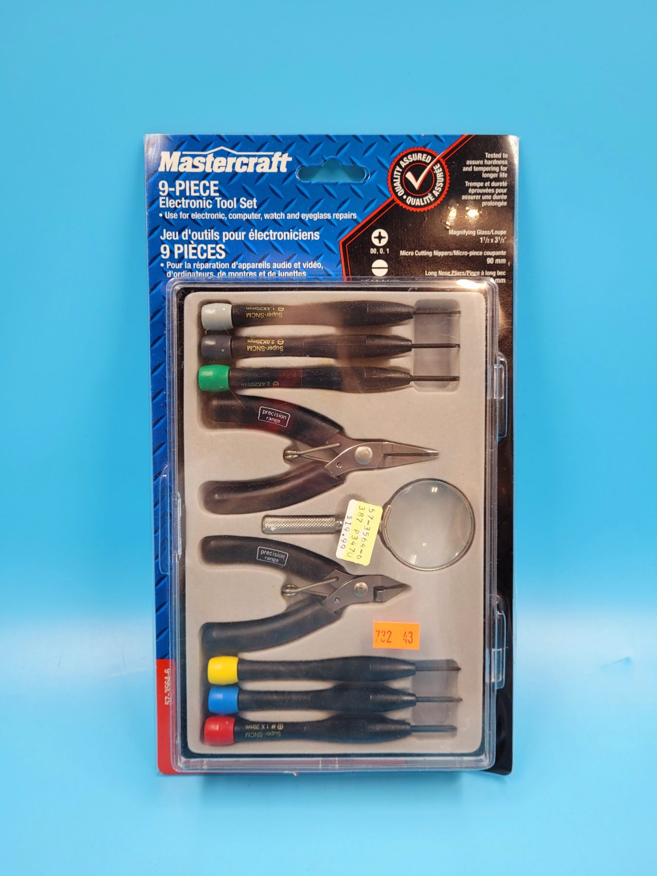 Mastercraft 9 Piece Electronic Tool Set