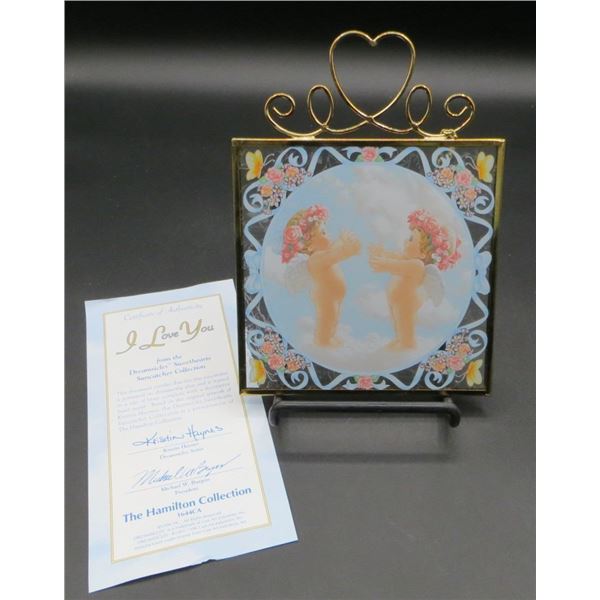 The Hamilton Collection "I Love You" Suncatcher With Suction Cup (01411452)