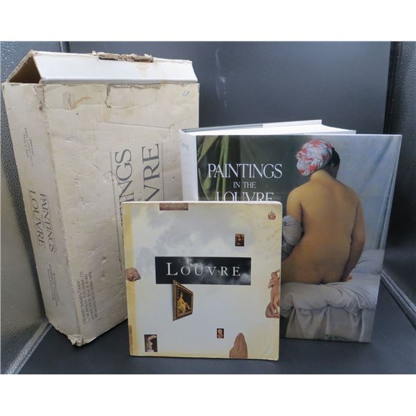 Paintings in the Louvre (Hardcover) & Louvre Paperback Book By Pierre Quoniam