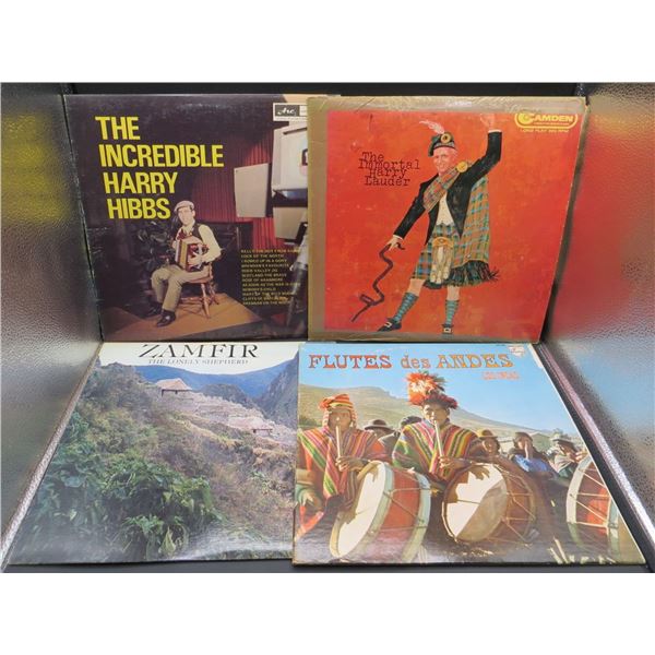 Lot of 4 Various Records