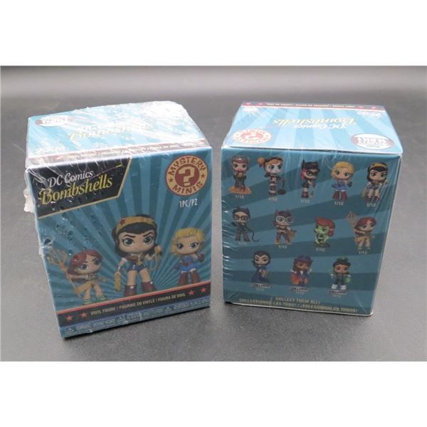 2 Sealed Funko Mystery Minis DC Bombshells