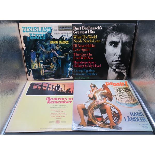 Lot of 4 Various Records