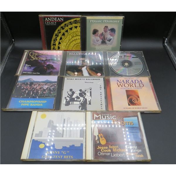 Lot Of 10 Various Music CD's