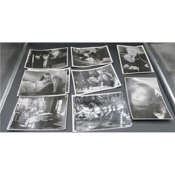 Lot Of 10 Black & White 5x7 Movie Photos From Vita Film Montreal Quebec