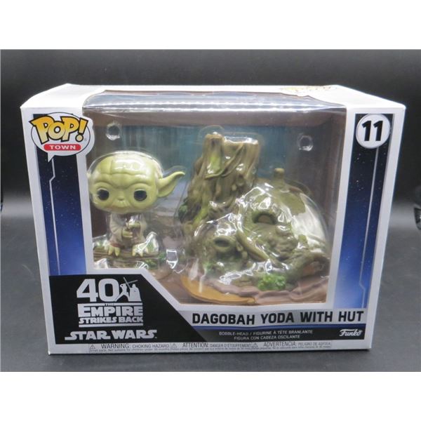 New Funko Pop Star Wars Dagobah Yoda with Hut #11