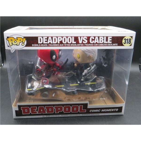 New Funko Pop Deadpool Comic Moments Deadpool vs Cable #318