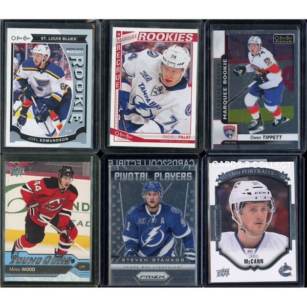 Lot Of 6 Various Hockey Cards Inserts & Rookies