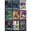 Image 1 : Lot of 9 Football Cards Inserts, Star Cards & Rookies
