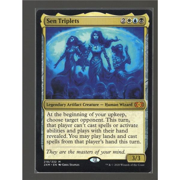 Magic the Gathering Sen Triplets Double Masters