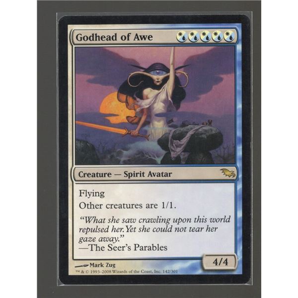 Magic the Gathering Godhead of Awe Shadowmoor