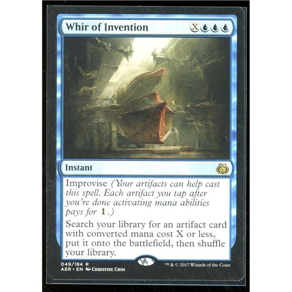 Magic the Gathering Whir of Invention Aether Revolt