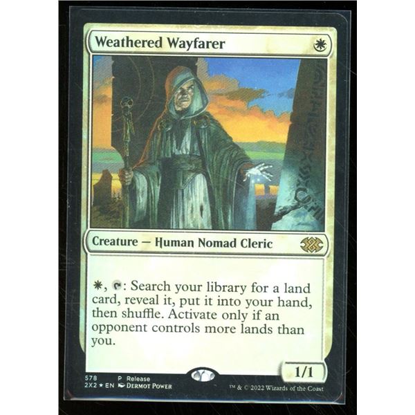 Magic the Gathering Weathered Wayfarer FOIL Double Masters 2022