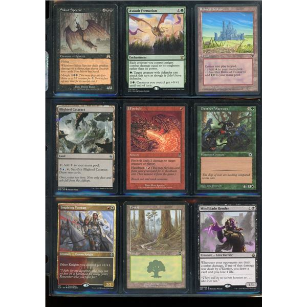 Lot Of 9 Various Magic The Gathering Cards Various Sets & Colors