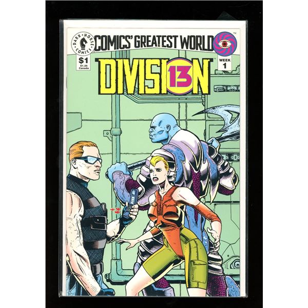Dark Horse Comics Division 13 #1