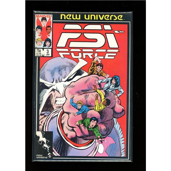 Marvel PSI Force #3