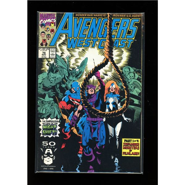 Marvel Avengers West Coast #76