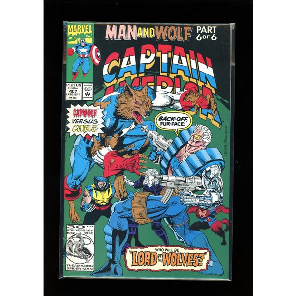 Marvel Captain America #407