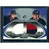 Image 1 : 2003-04 SP Game Used Authentic Fabrics #DFNB Markus Naslund/Todd Bertuzzi 81/99 BV $40