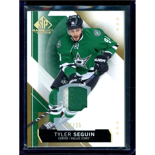 2015-16 SP Game Used Gold Spectrum Materials #7 Tyler Seguin 1/25 BV $30