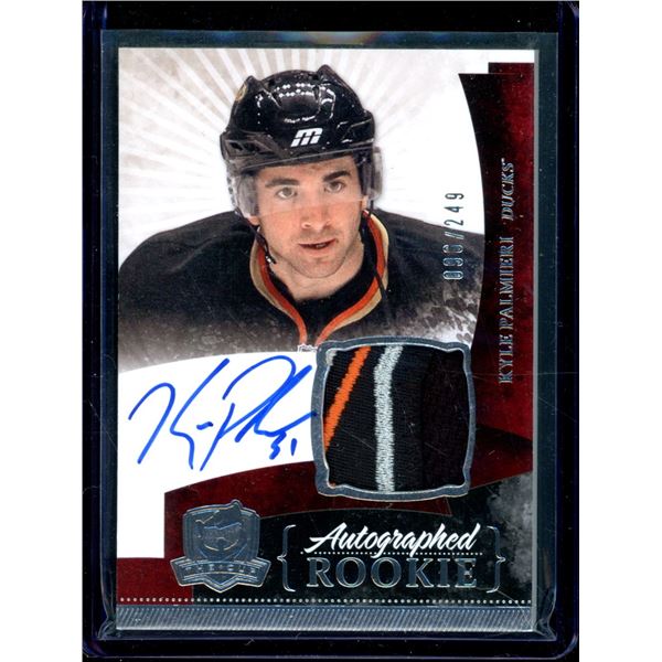 2010-11 The Cup #158 Kyle Palmieri JSY AU RC 96/249 BV $70