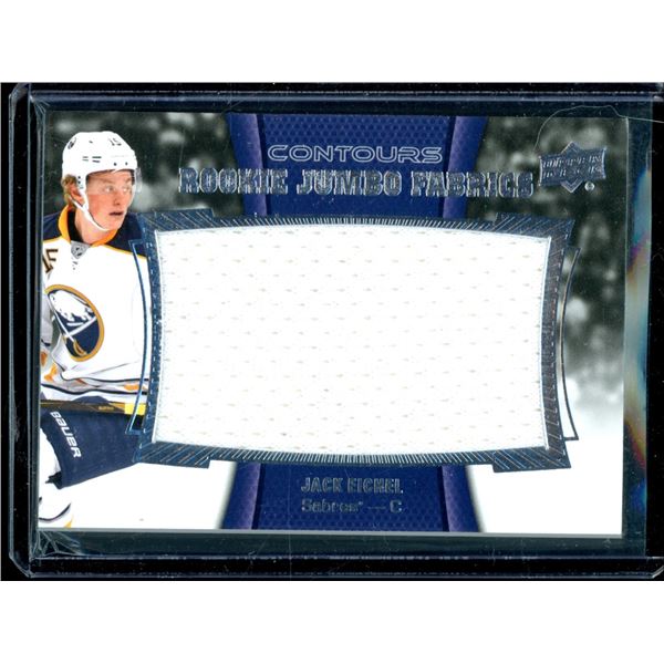 2015-16 Upper Deck Contours Rookie Jumbo Fabrics #RJJJE Jack Eichel BV $50
