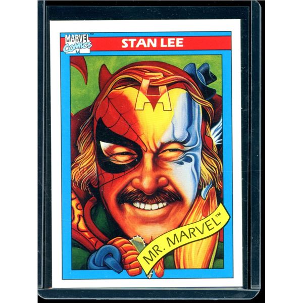 1990 Impel Marvel Universe I #161 Stan Lee: Mr. Marvel BV $60