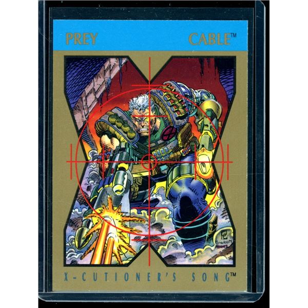 1992 SkyBox X-Men X-Cutioner's Song #4 Cable