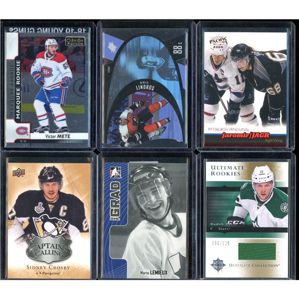 Lot Of 6 Hockey Rookies & Insert Cards