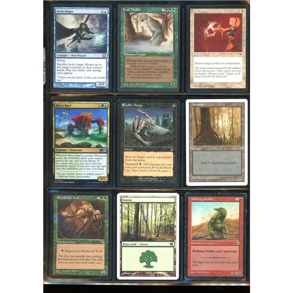 Lot Of 9 Various Magic The Gathering Cards Various Sets & Colors
