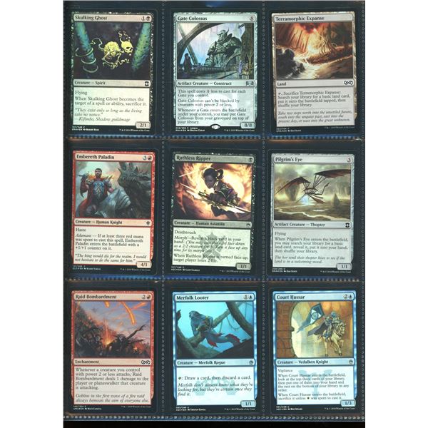 Lot Of 9 Various Magic The Gathering FOIL Cards Various Sets & Colors