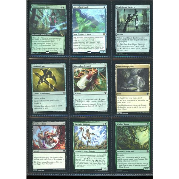 Lot Of 9 Various Magic The Gathering FOIL Cards Various Sets & Colors