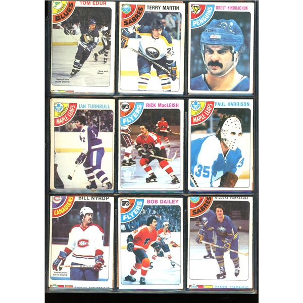 1978-79 OPC O-Pee-Chee Lot Of 18 Vintage Cards Various Teams & Players