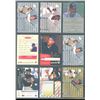 Image 2 : Lot of 9 Various Baseball Cards Various Teams & Players
