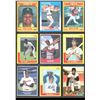 Image 1 : Lot of 9 Various Baseball Cards Various Teams & Players