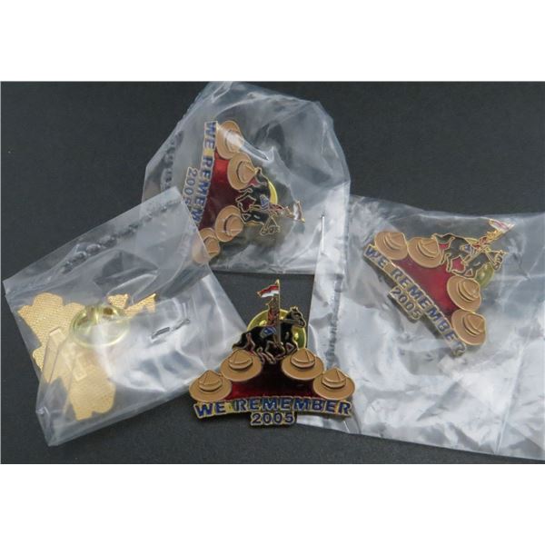 Lot Of 4 We Remember Fallen 4 RCMP Collector Pins