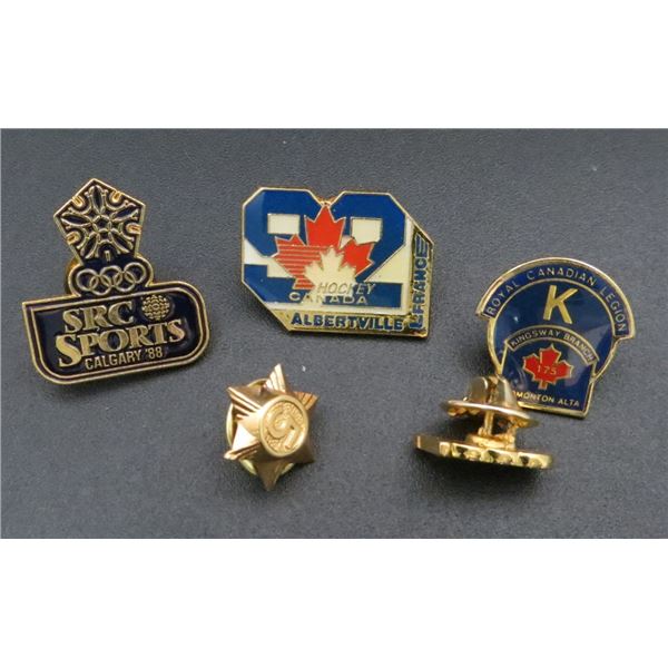 Lot Of 5 Various Collector Pins