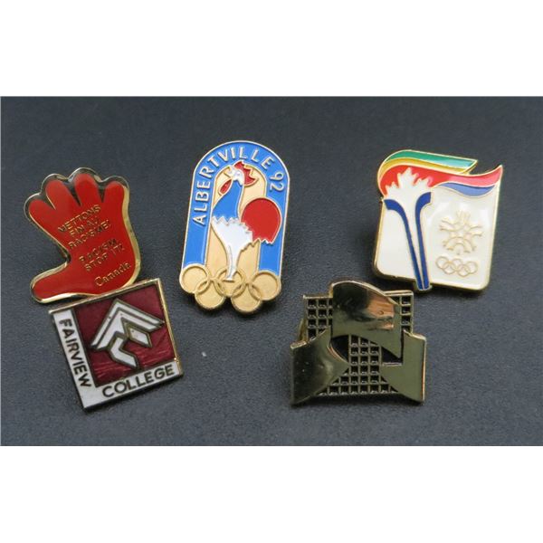 Lot Of 5 Various Collector Pins