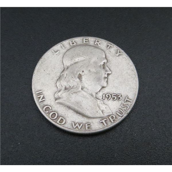 1953 USA Silver Half Dollar Coin