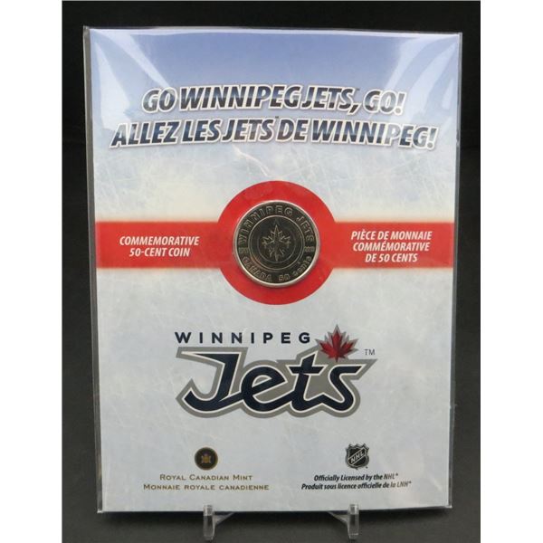 RCM 2012 Winnipeg Jets 50 Cent Commemorative Coin Factory Sealed