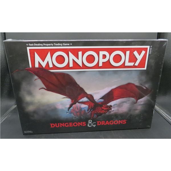 New Sealed Monopoly Dungeons & Dragons Edition