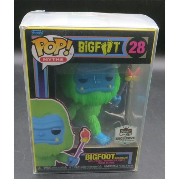 New Funko Pop Bigfoot (Marshmallow) Funko HQ Exclusive #28 BV $50