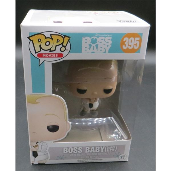 New Funko Pop Boss Baby (Diaper & Tie) #395 BV $50