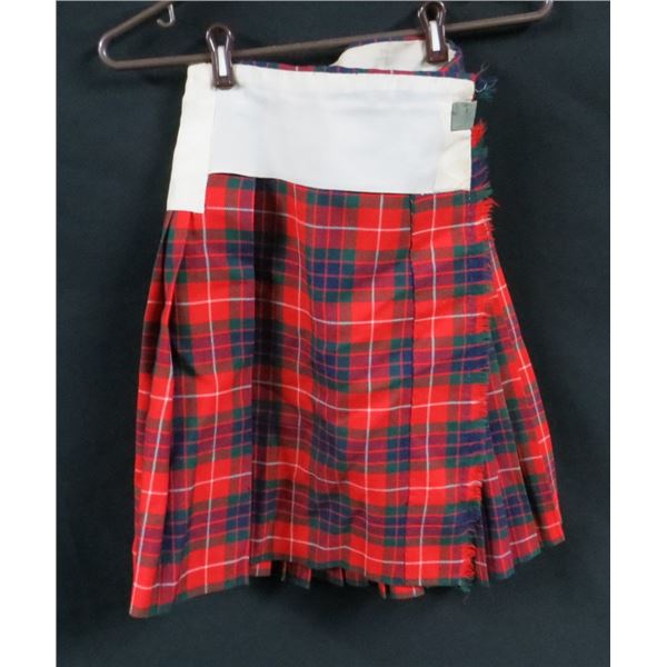 Vintage Men's Kilt Measures 20" Long