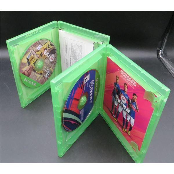 2 X-Box One EA Sports Fifa Games Fifa 17 & Fifa 19