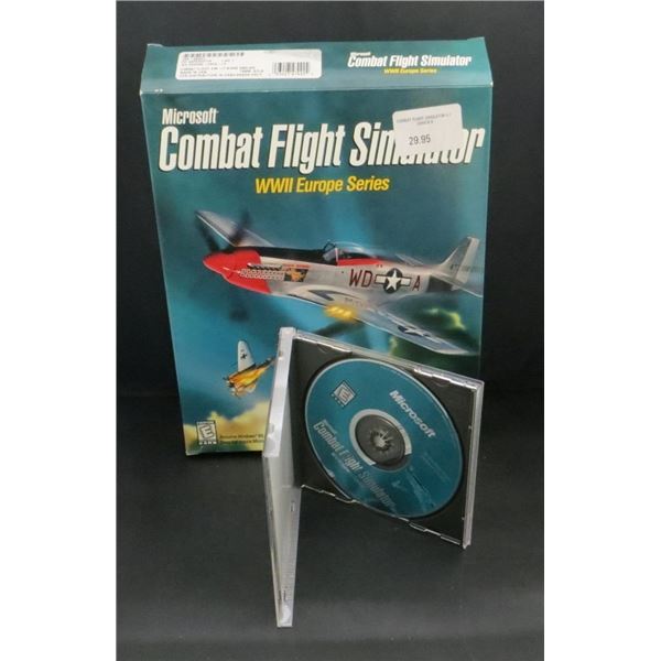 1998 Microsoft Combat Flight Simulator WWII Europe Series PC