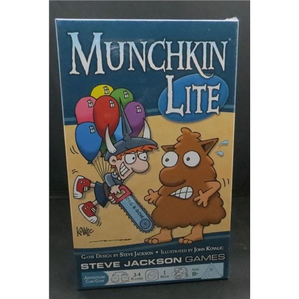 New Munchkin Lite Card Game By Steve Jackson
